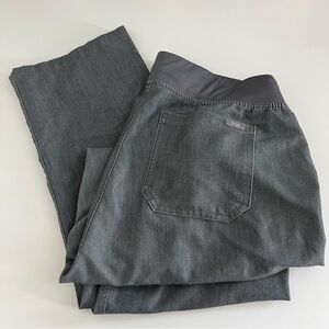 Figs Livingston Basic Scrub Pants Graphite Gray Women’s Large Tall scrubs‎